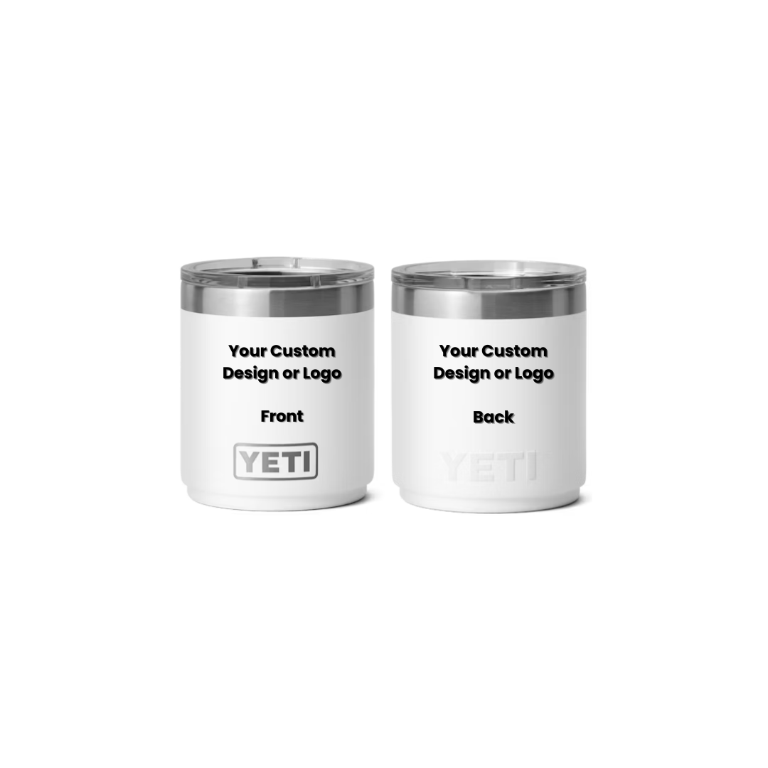 Premium 10oz Low Ball Tumbler