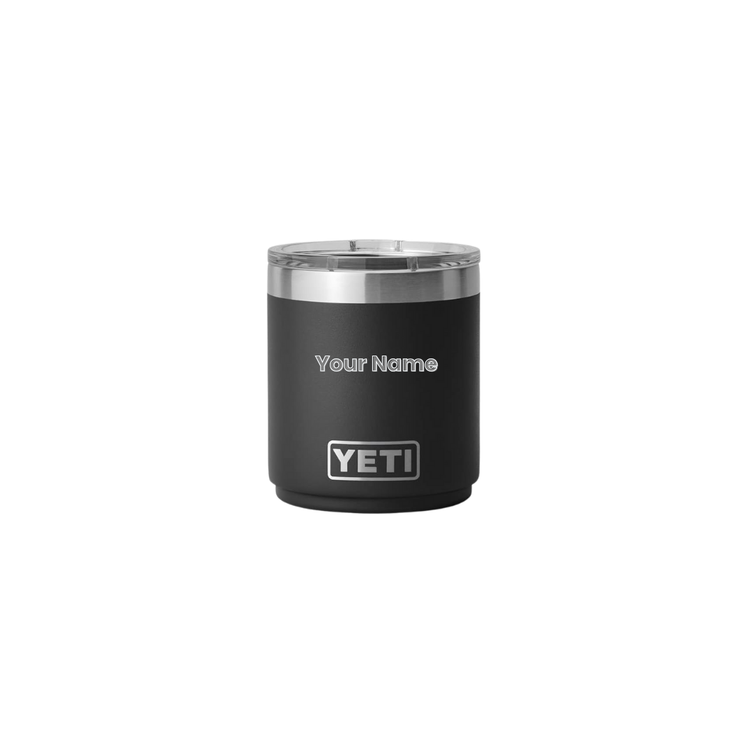 YETI 10oz Rambler Low Ball Tumbler