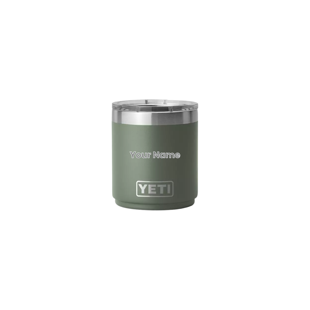 YETI 10oz Rambler Low Ball Tumbler