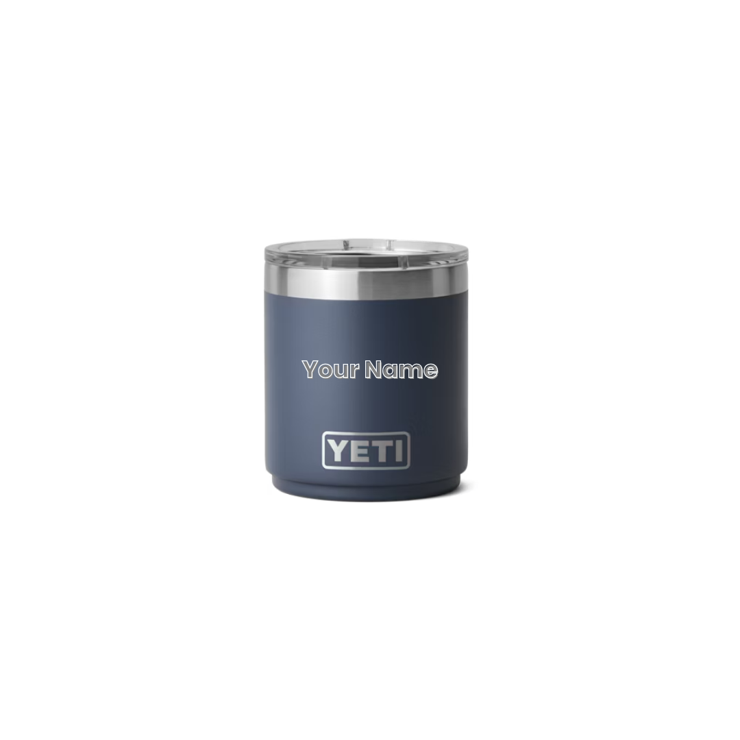 YETI 10oz Rambler Low Ball Tumbler