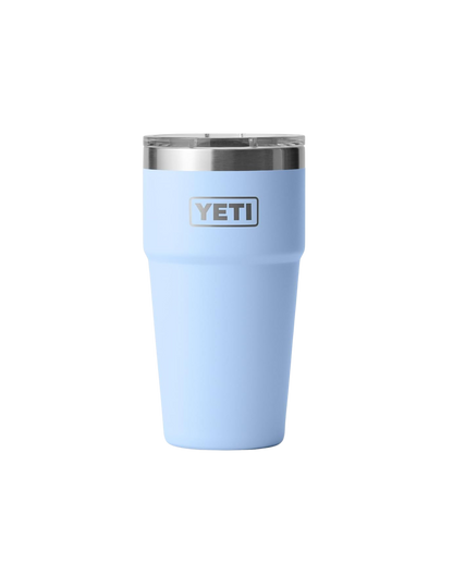 Premium 20oz Stackable Tumbler with Tropical Floral Wrap Design
