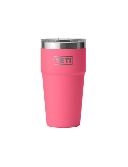 Premium 20oz Stackable Tumbler with Tropical Floral Wrap Design
