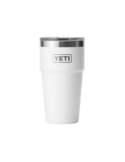 Premium 20oz Stackable Tumbler with Tropical Floral Wrap Design