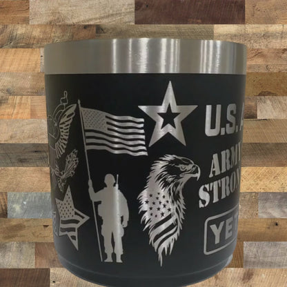 Premium 10oz Low Ball Tumbler